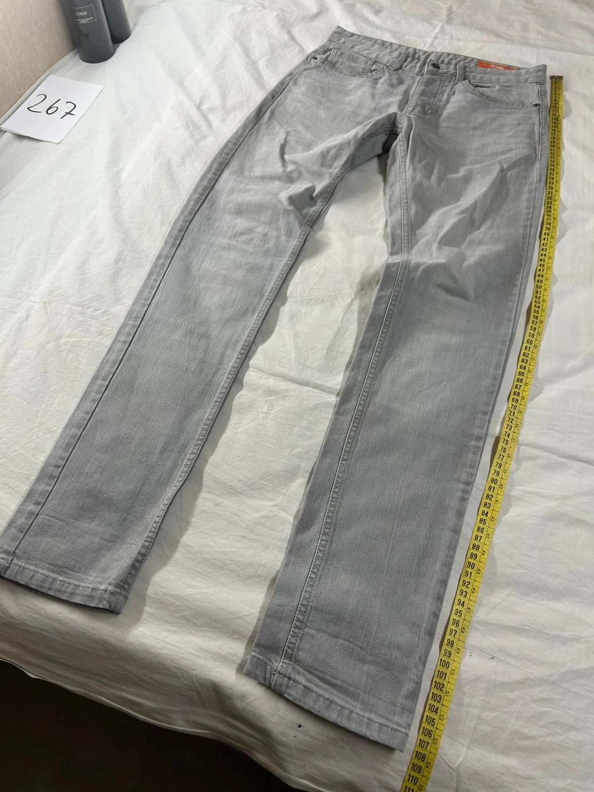 Jean slim gris Jules taille W26 L34 – photo 4